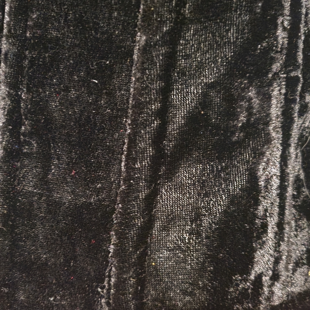 Lavish by Daisy Corsets black XL velvet corset - Picture 3 of 5
